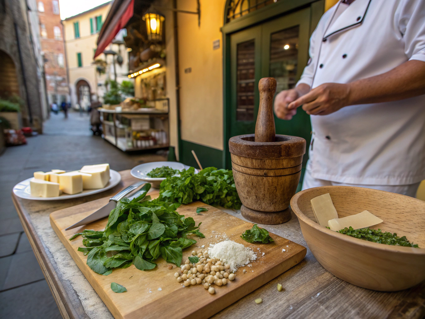 Pesto Course in Genoa
