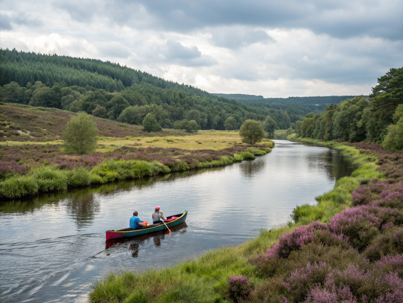 Canoe Tour on the Örtze