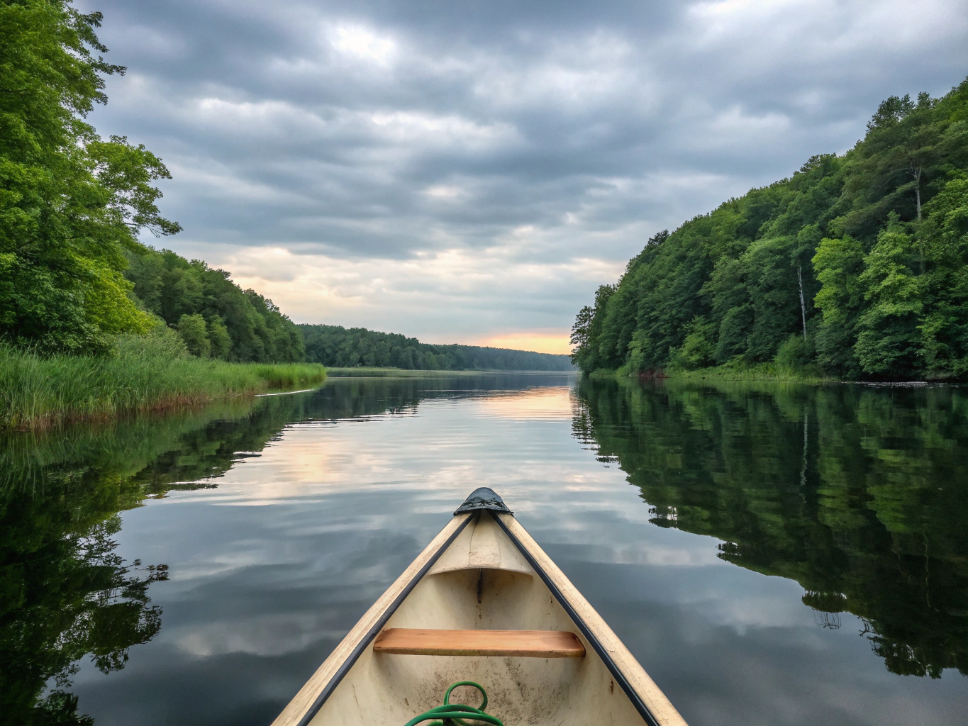 Canoe Tour on the Müritz-Havel Waterway