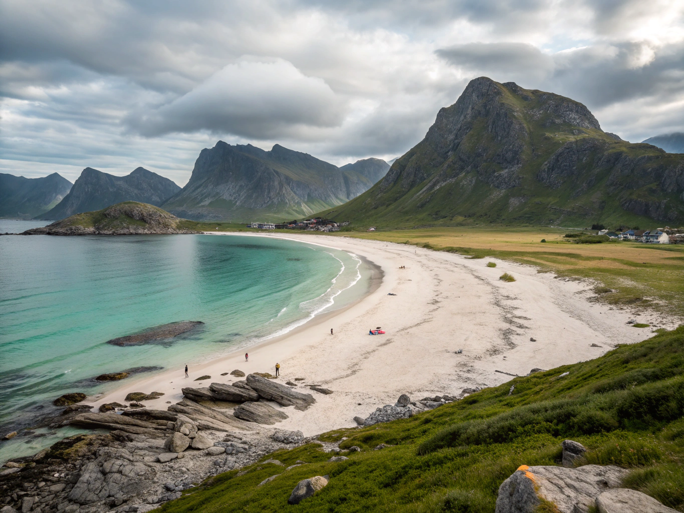 Haukland Beach