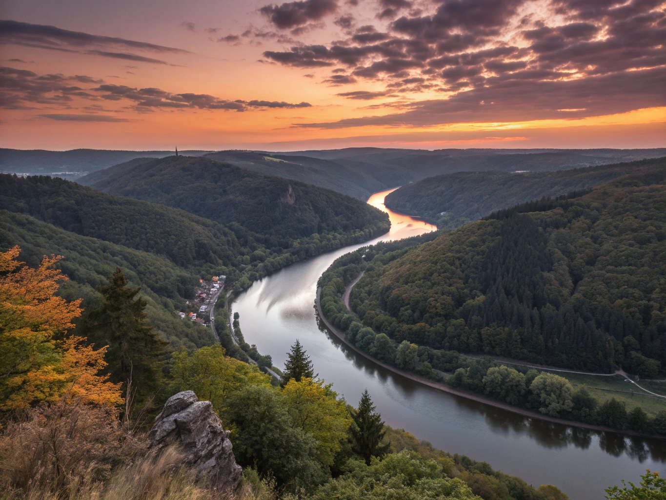 Saarschleife Viewpoint