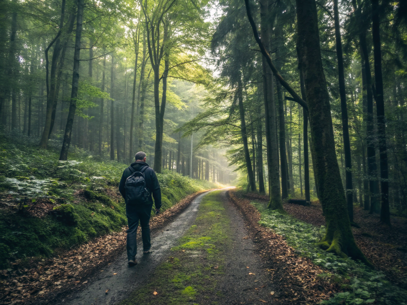 Hiking in the Warndt