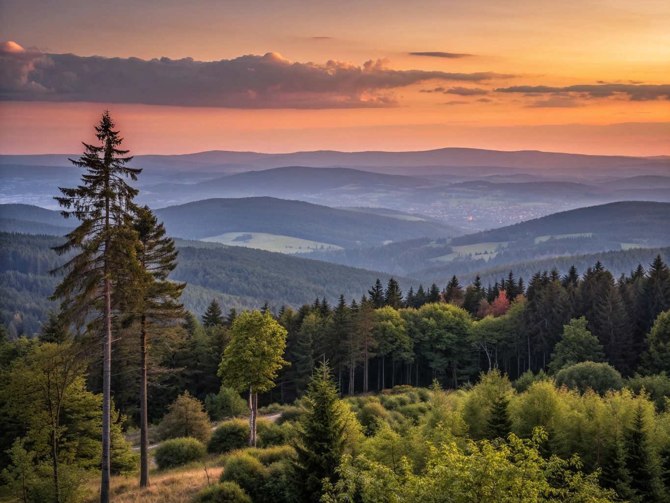 Kahler Asten Panorama
