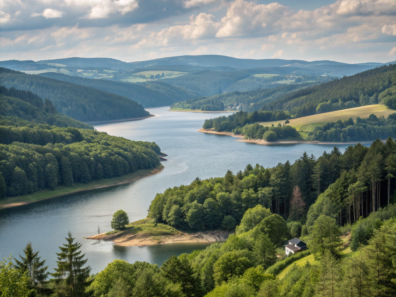 Sorpesee Idyll