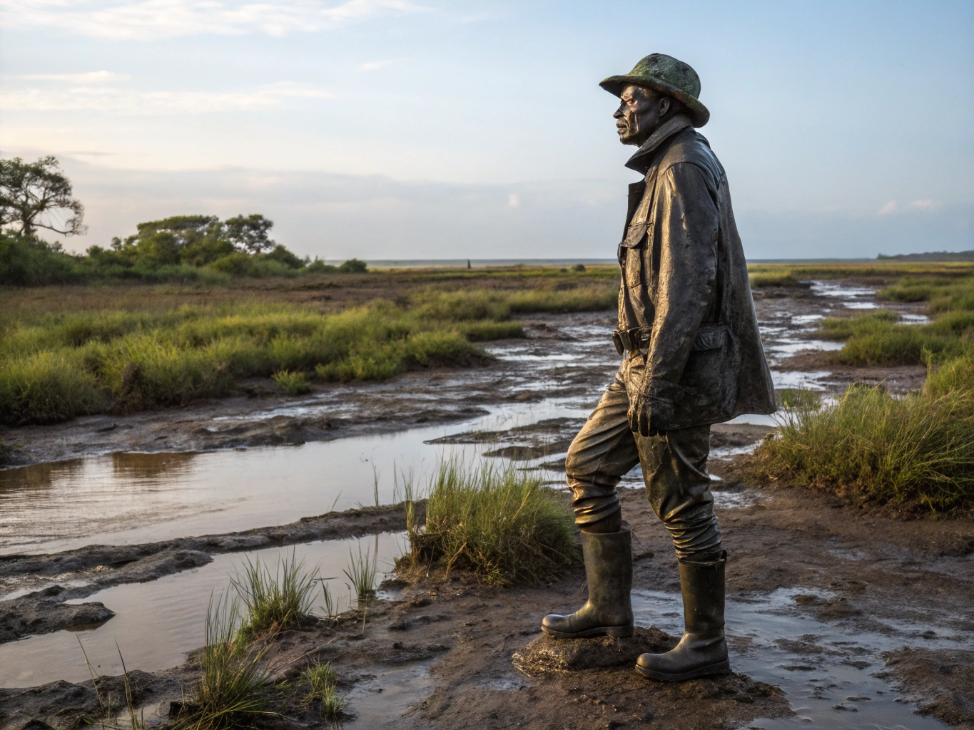 Mudflat Hiking in the National Park