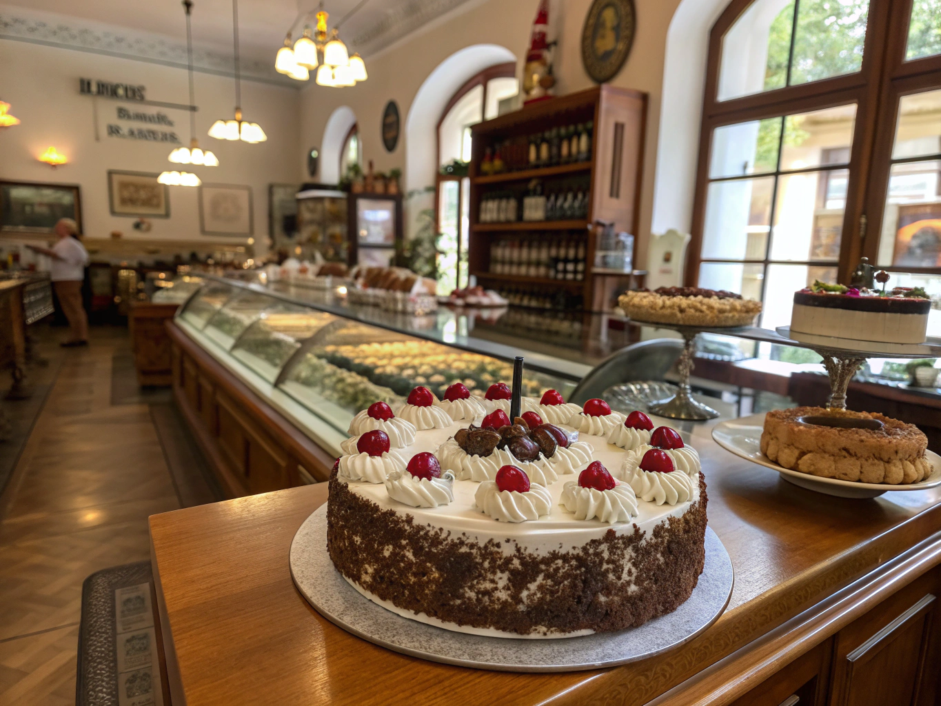 Black Forest Cherry Cake