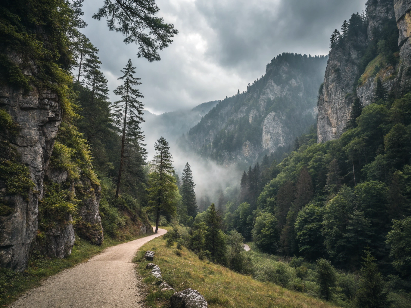 Hiking in the Höllental