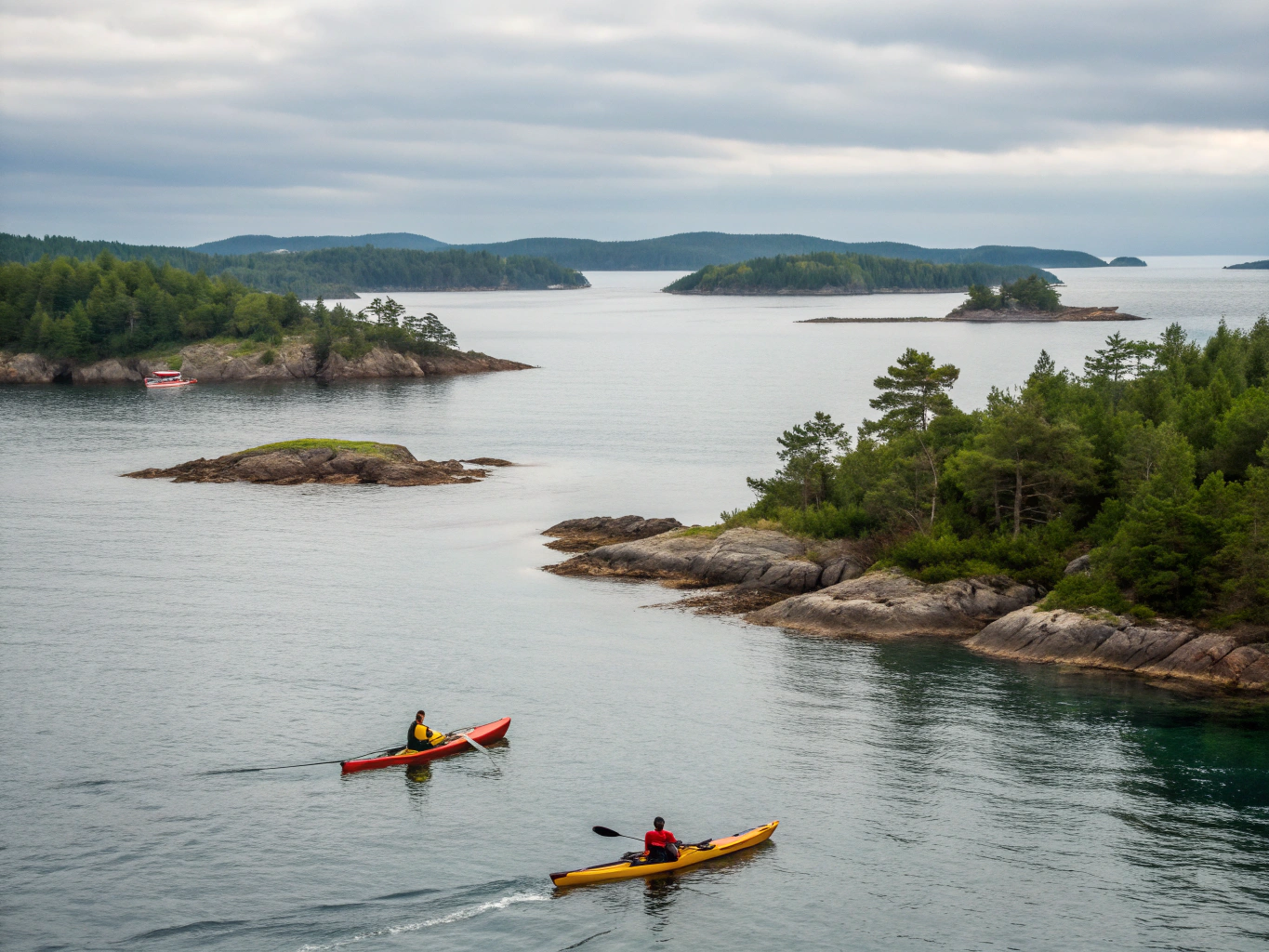 Kayaking in the Archipelago