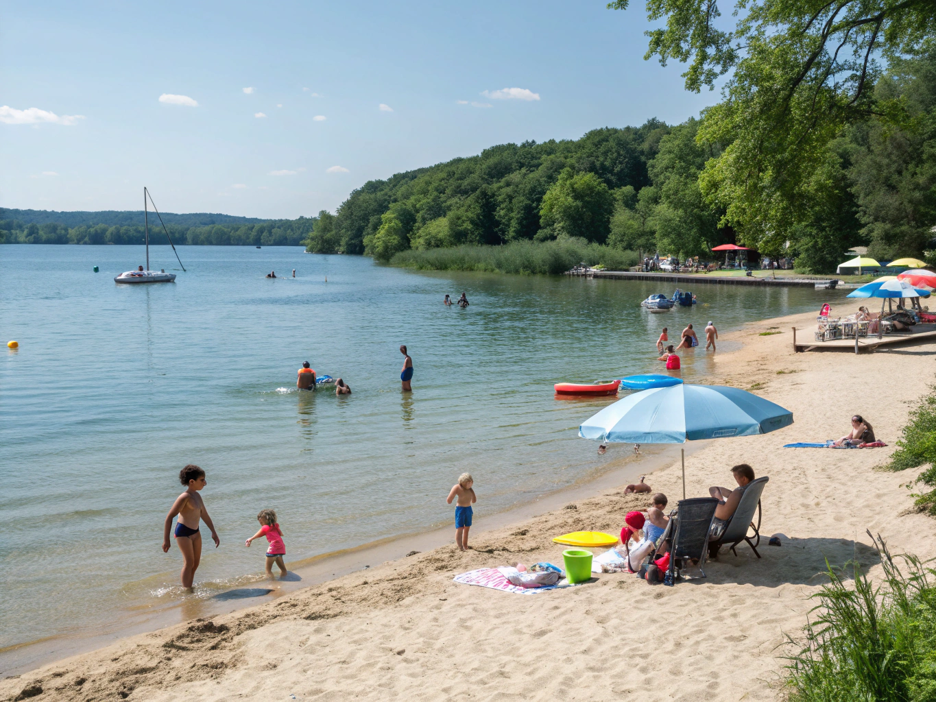 Relaxation at Neuendorfer See