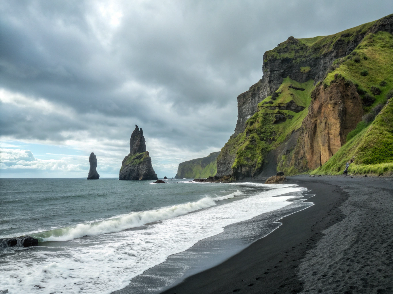 Black Sand Beach of Reynisfjara