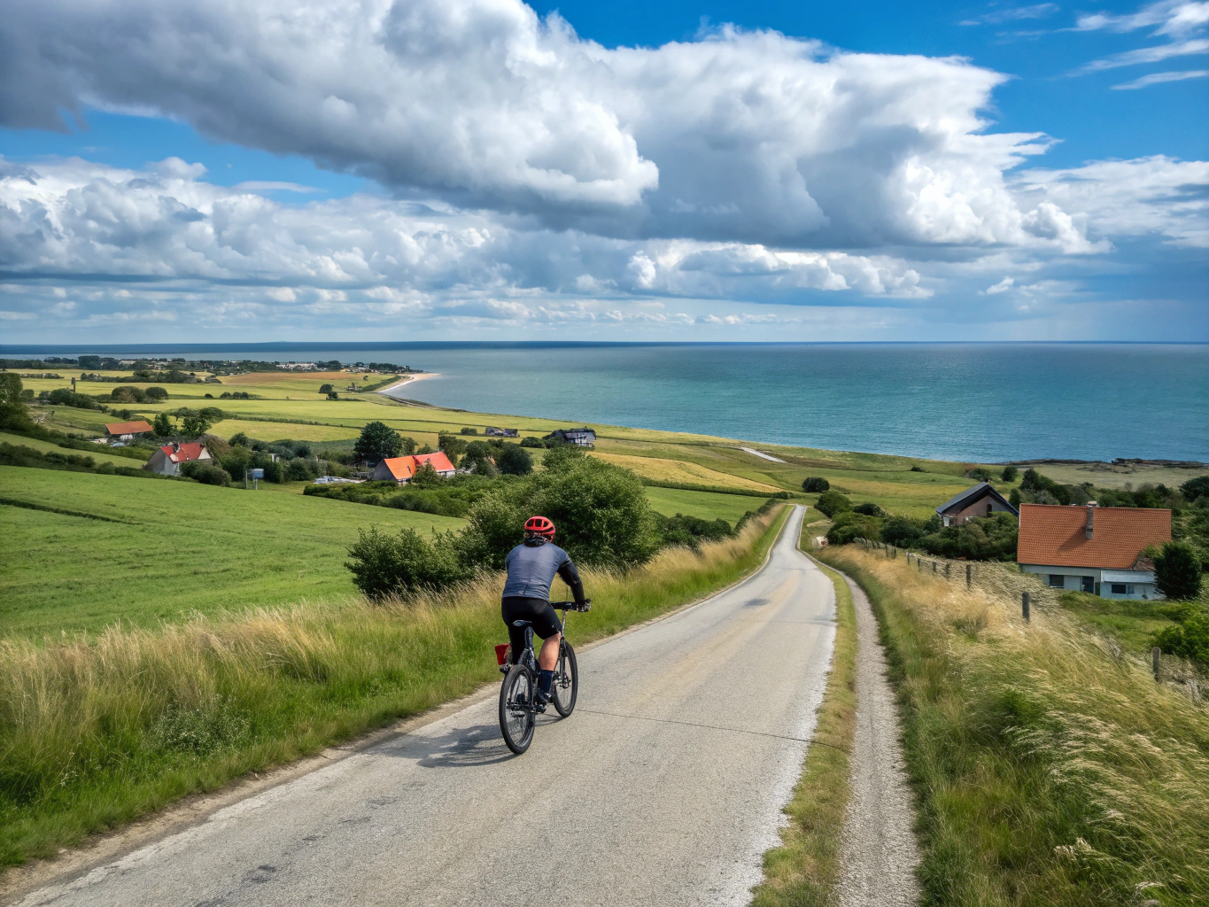 Cycling on Ærø