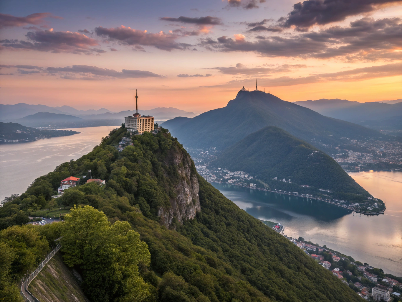 Panoramic View from Monte San Salvatore
