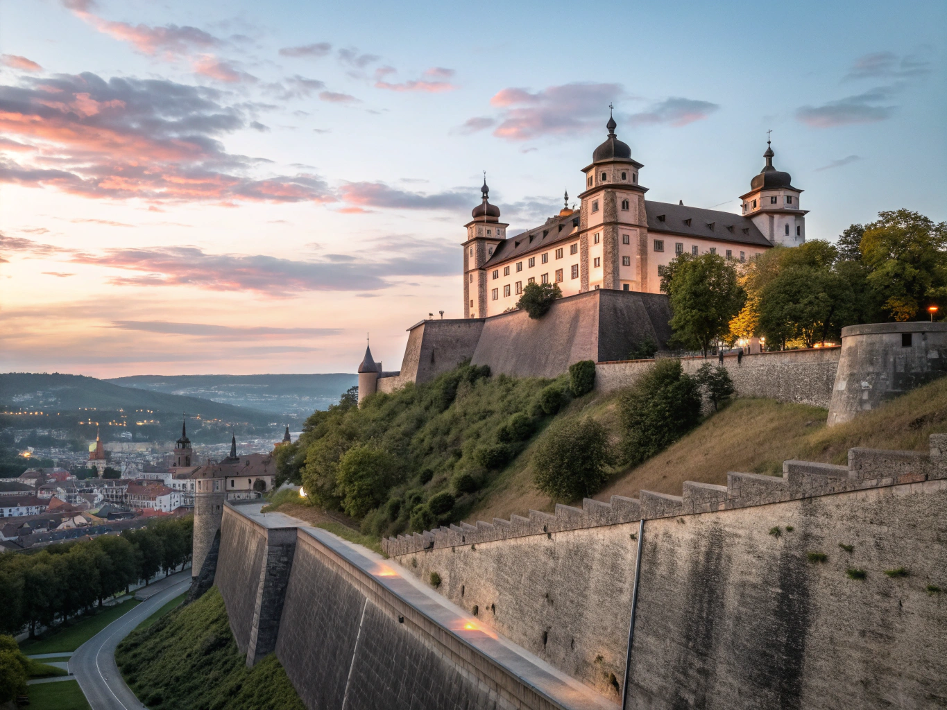 Panoramic View from Marienberg Fortress